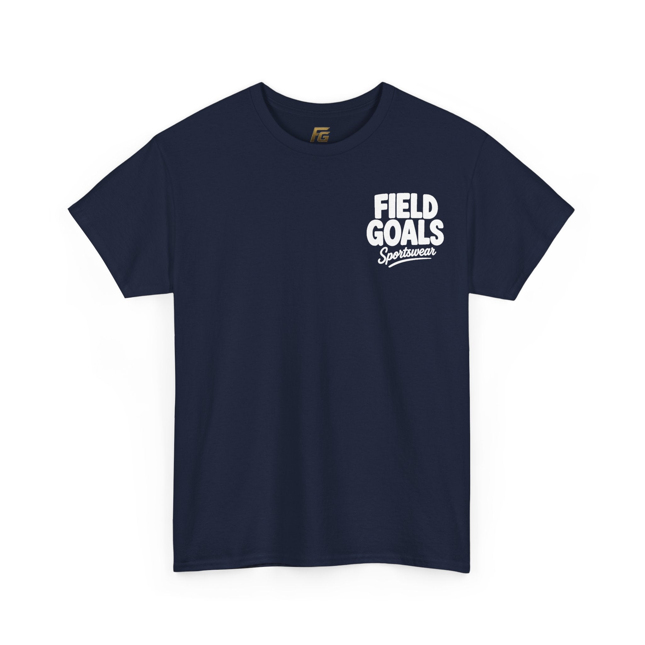 Field Goals Sportswear Motivational T-Shirt — "Wear the Goal, Live the Goal, Achieve the Goal"