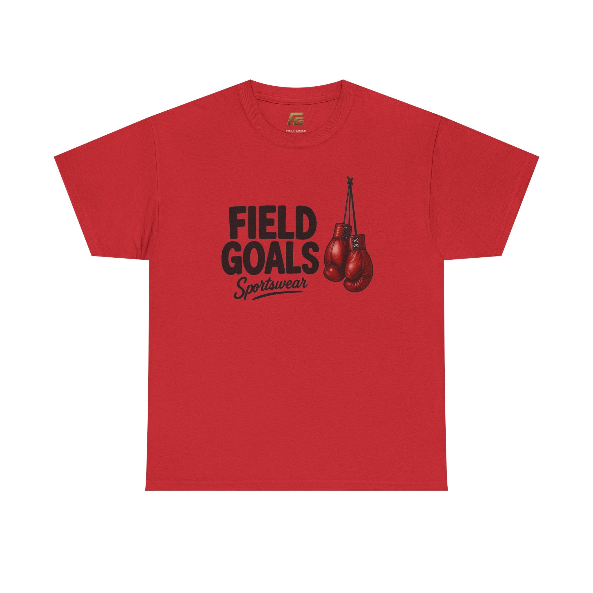 Field Goals Boxing Tee — 'Field Goals Sportswear' Graphic T-Shirt