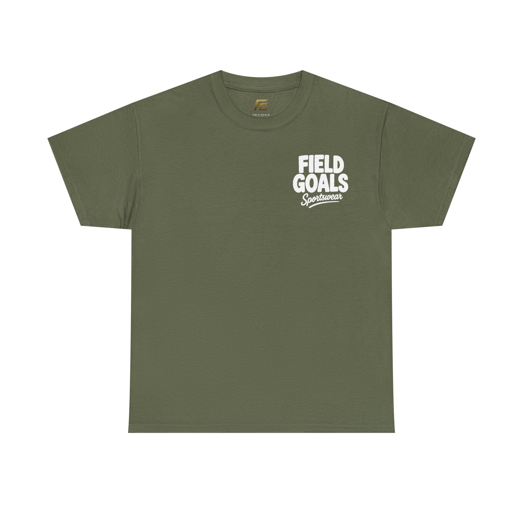 Field Goals Sportswear Motivational T-Shirt — "Wear the Goal, Live the Goal, Achieve the Goal"