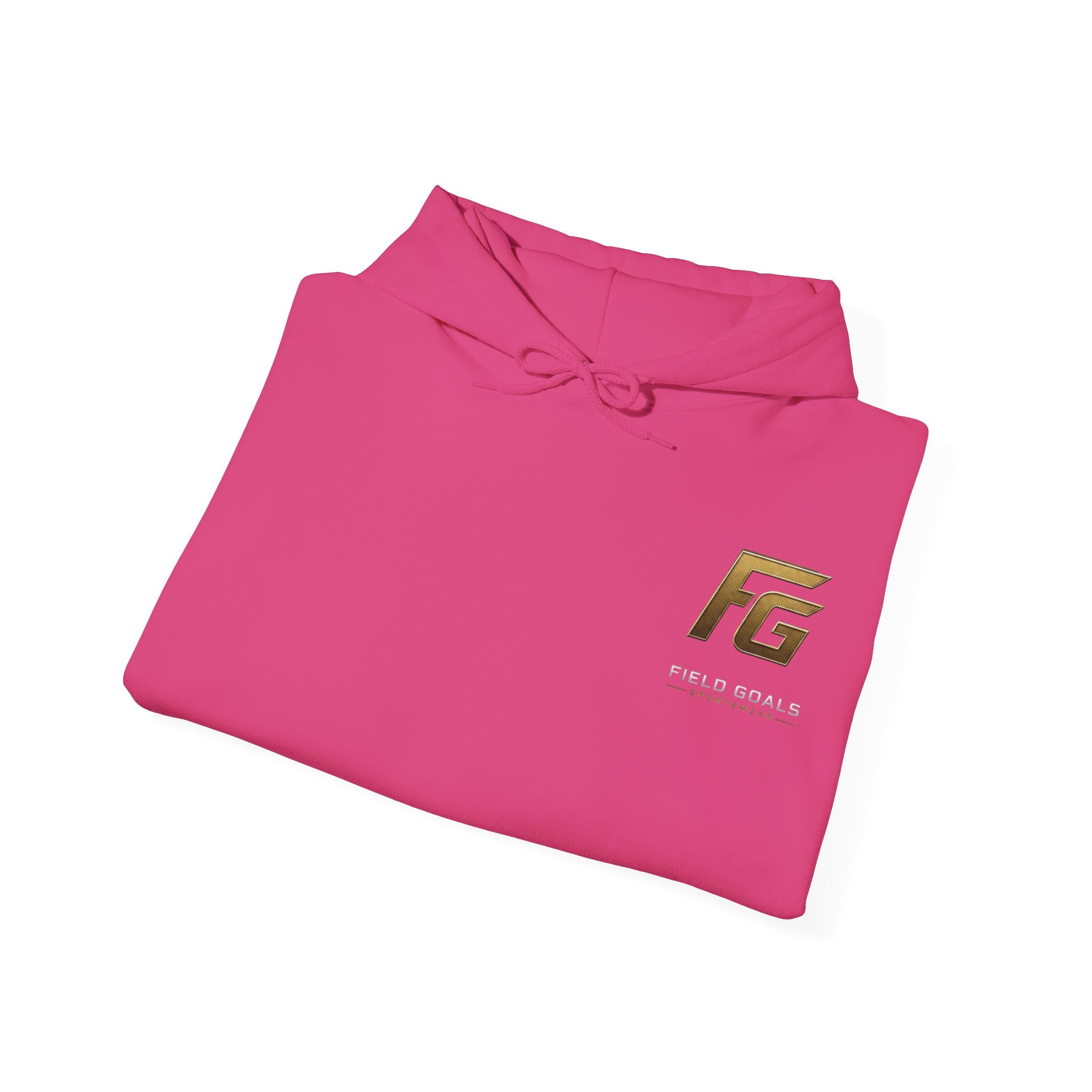 Field Goals Hoodie — Gold Logo Sportswear Pullover