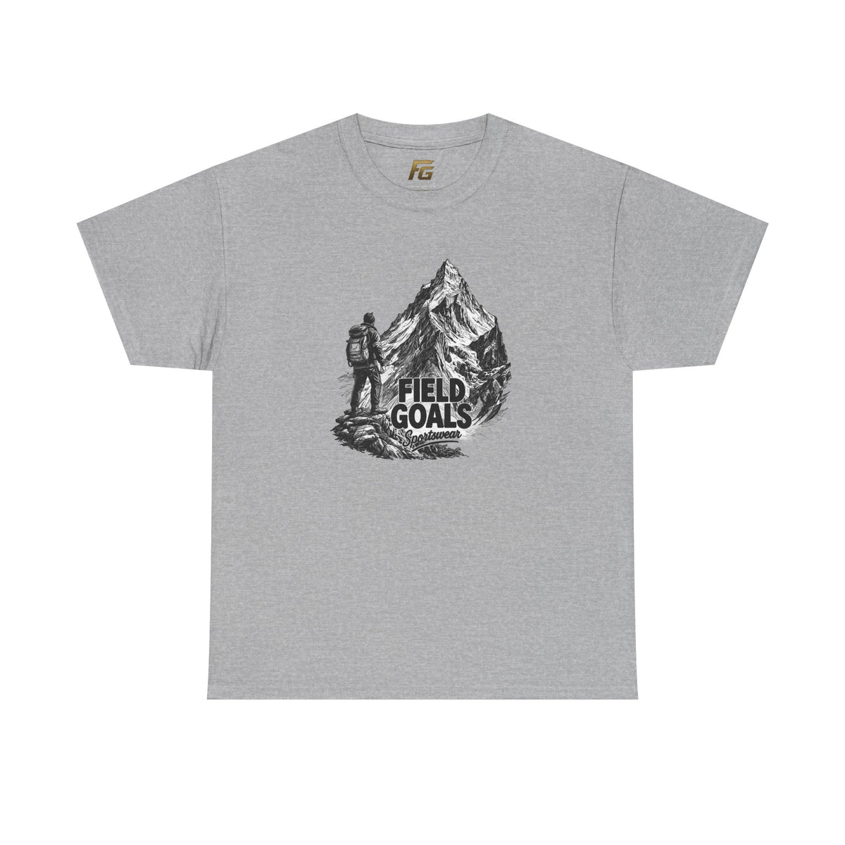 Field Goals Mountain Hiking Tee — Adventure Graphic T-Shirt