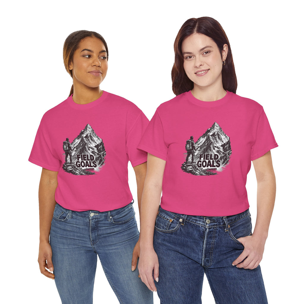 Field Goals Mountain Hiking Tee — Adventure Graphic T-Shirt