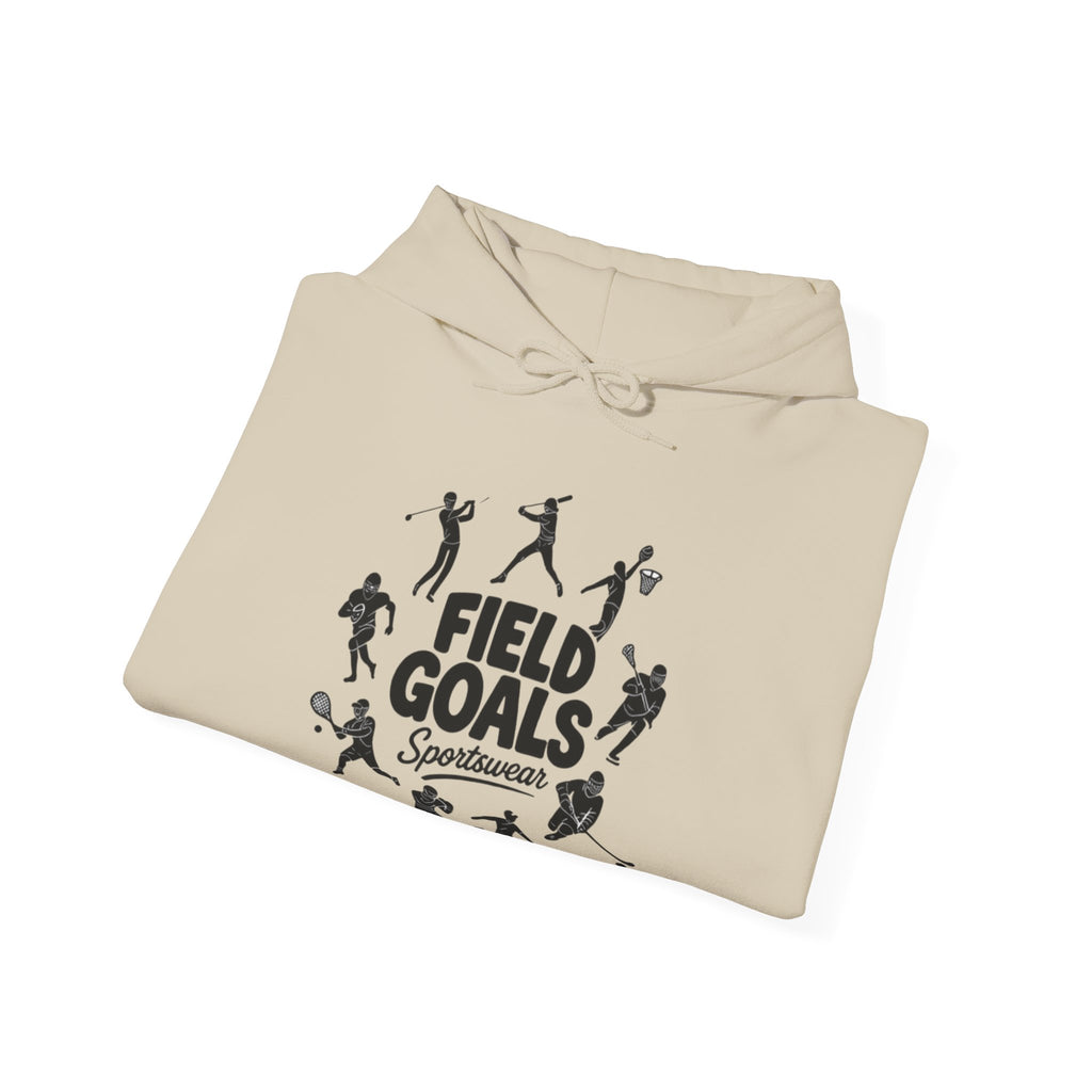 Field Goals Hoodie — Graphic Players White Pullover