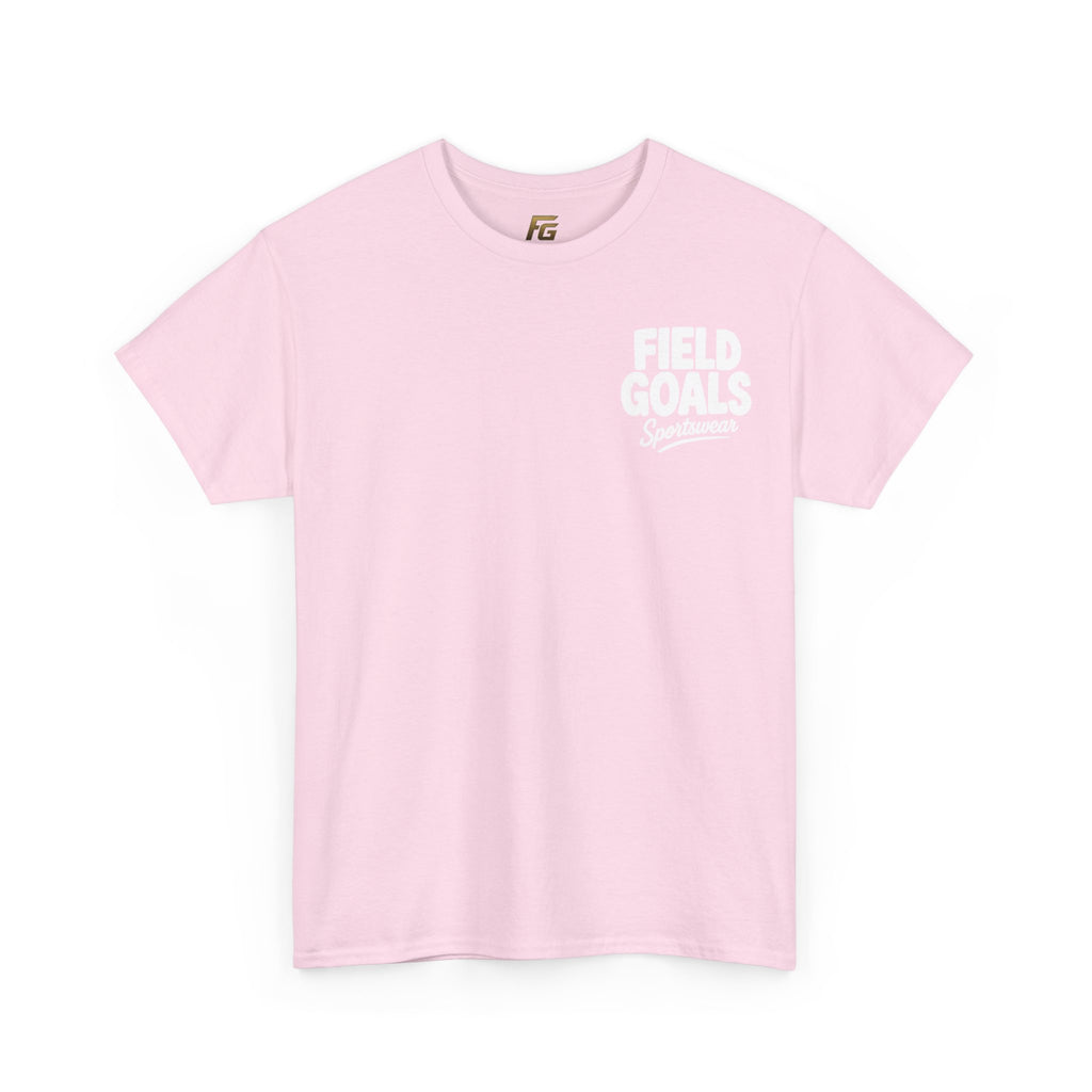 Field Goals Sportswear Motivational T-Shirt — "Wear the Goal, Live the Goal, Achieve the Goal"