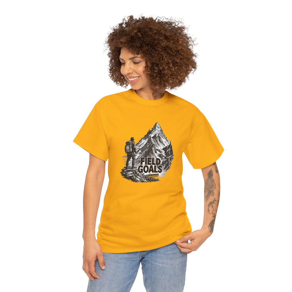 Field Goals Mountain Hiking Tee — Adventure Graphic T-Shirt
