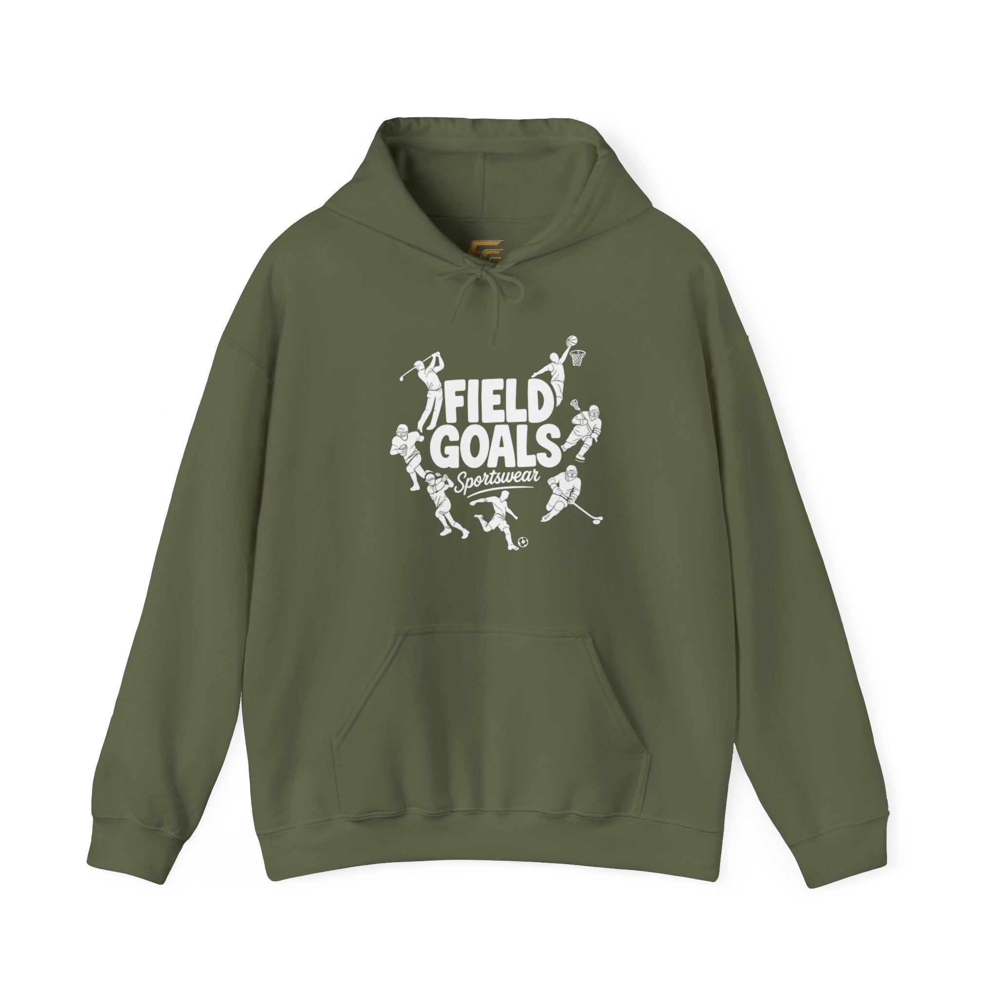 Field Goals Sportswear Hoodie – Players Silhouette Black Pullover