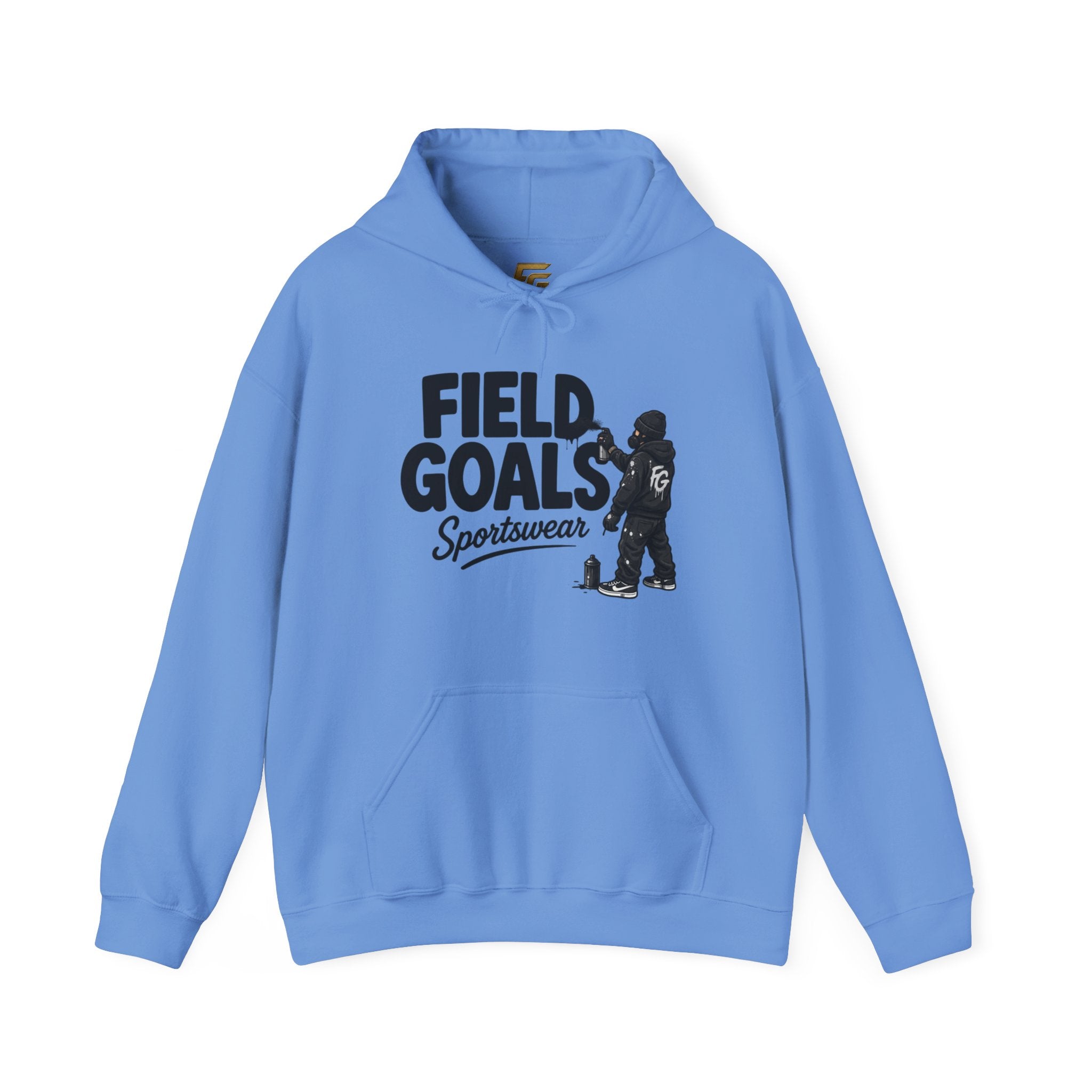 Field Goals Sportswear Hoodie — Graffiti Artist Graphic  Pullover