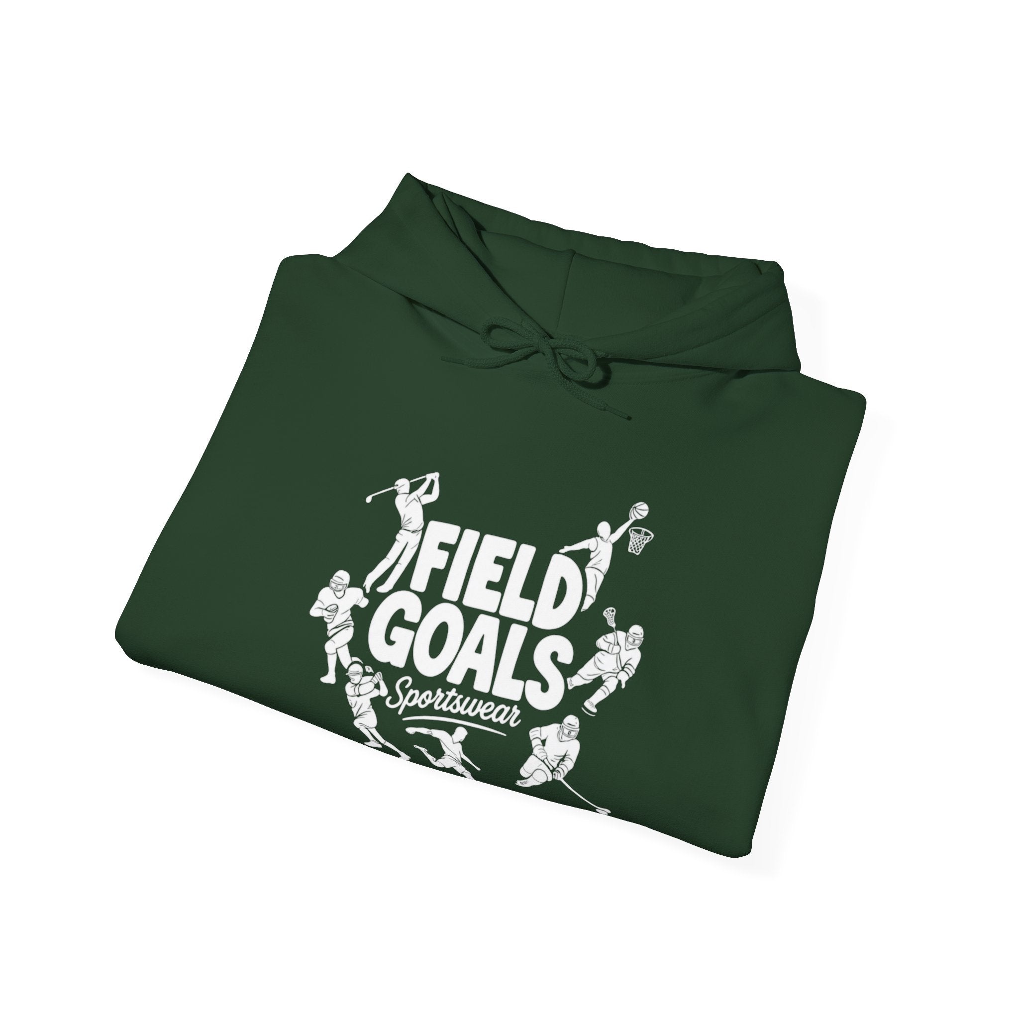 Field Goals Sportswear Hoodie – Players Silhouette Black Pullover