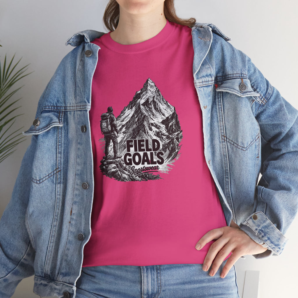 Field Goals Mountain Hiking Tee — Adventure Graphic T-Shirt
