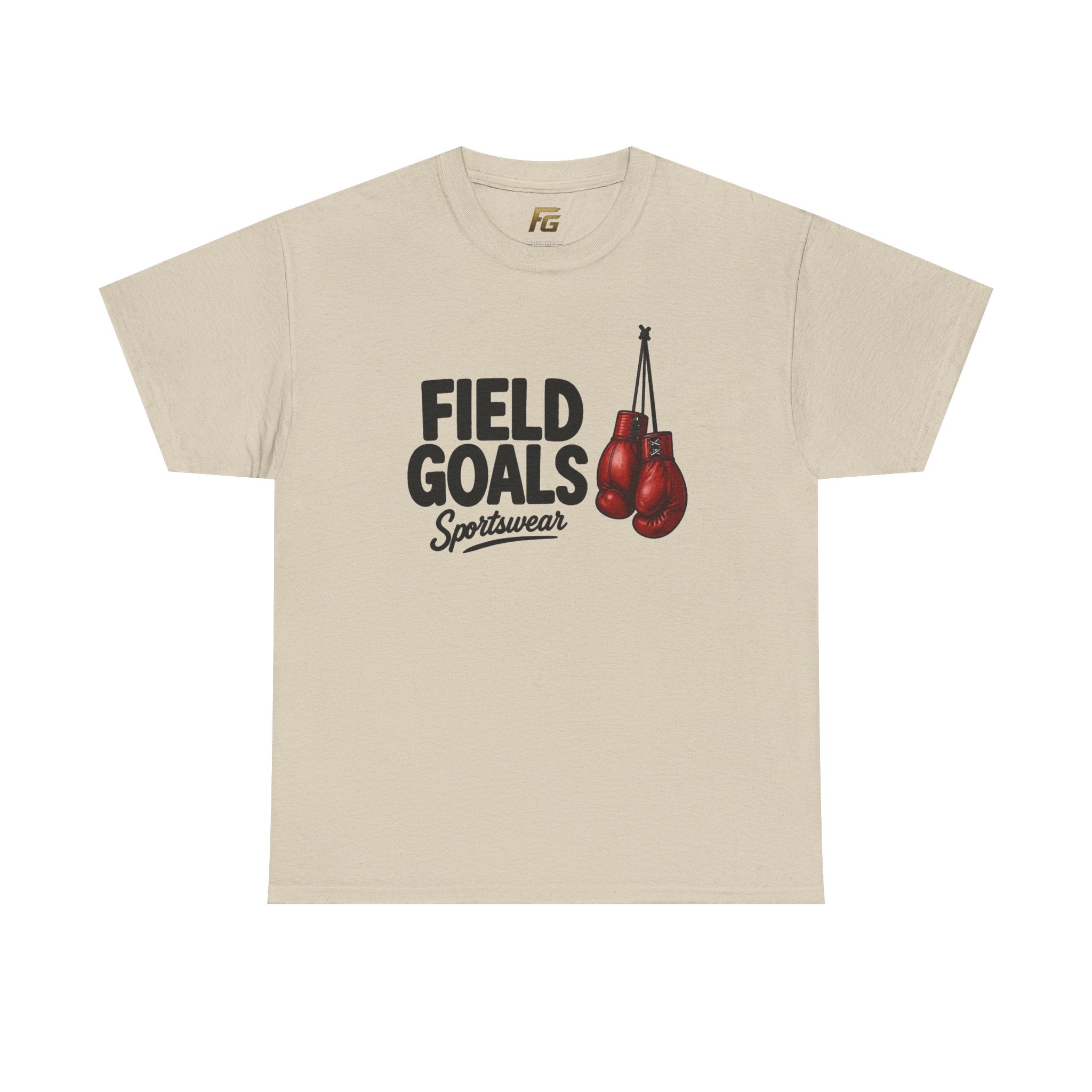 Field Goals Boxing Tee — 'Field Goals Sportswear' Graphic T-Shirt