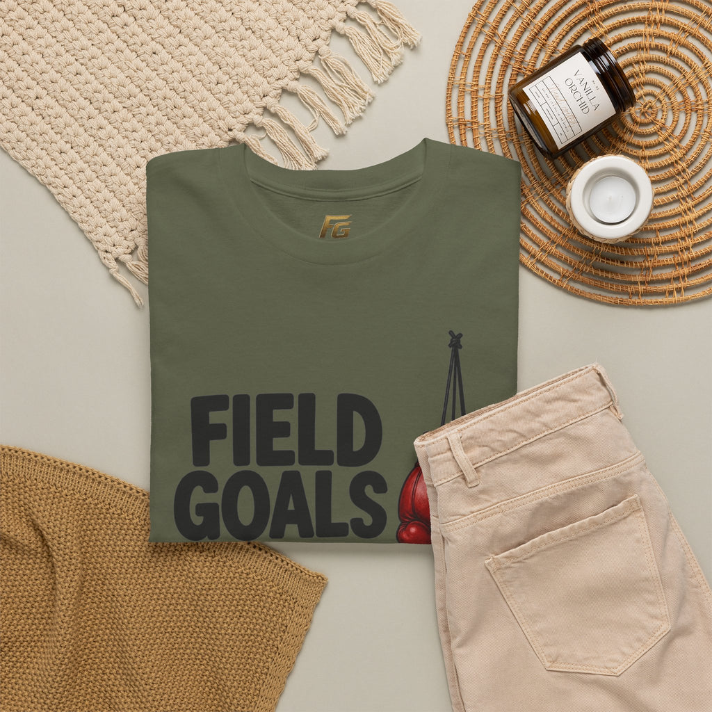 Field Goals Boxing Tee — 'Field Goals Sportswear' Graphic T-Shirt