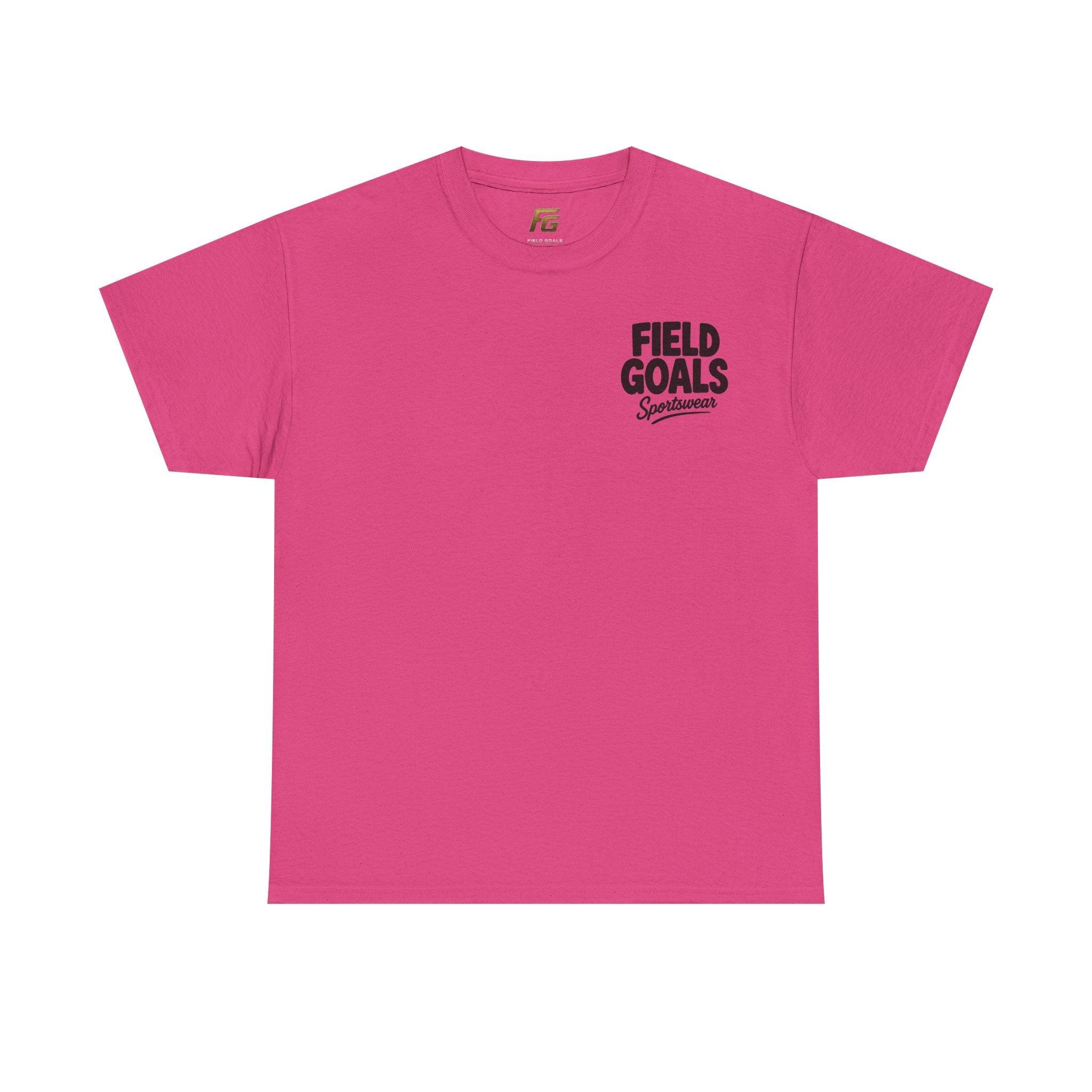 Field Goals Sportswear — "Wear the Goal. Live the Goal. Acheive the Goal." Motivational T-Shirt