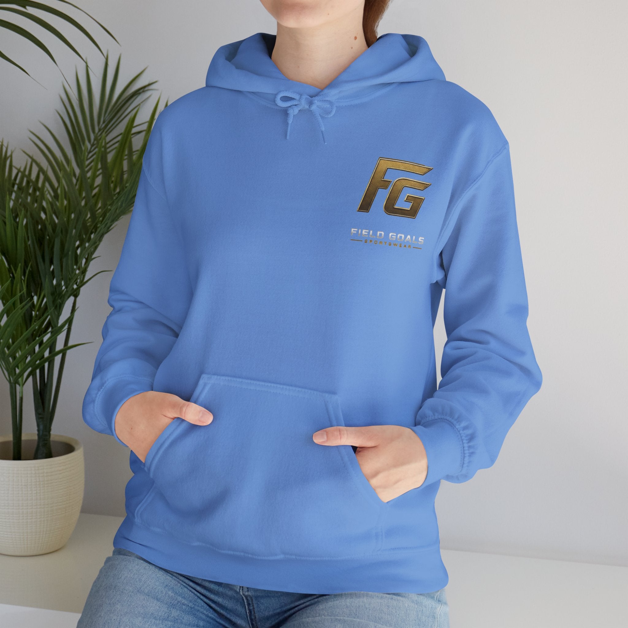 Field Goals Sportswear Pullover Hoodie — "Wear the Goal. Live the Goal. Achieve the Goal." Motivational