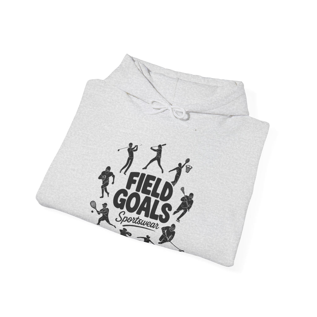 Field Goals Hoodie — Graphic Players White Pullover