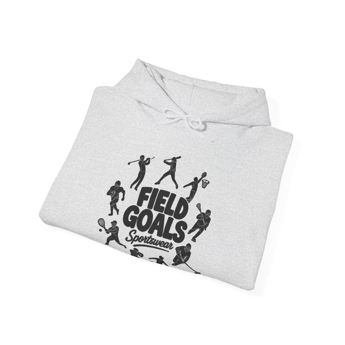 Field Goals Hoodie — Graphic Players White Pullover