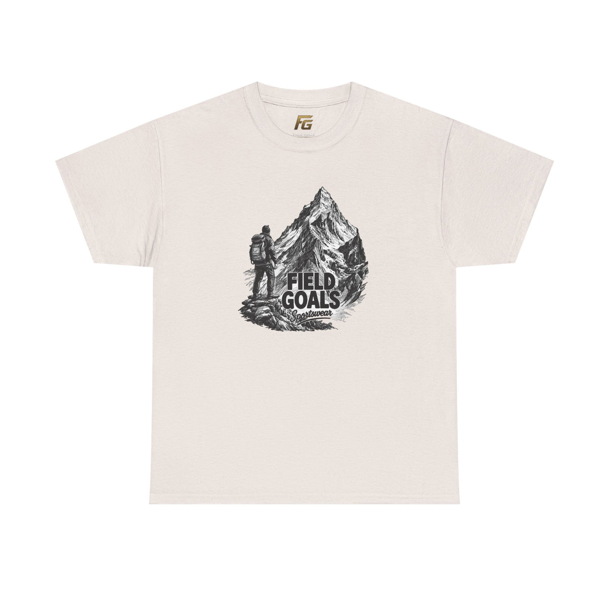 Field Goals Mountain Hiking Tee — Adventure Graphic T-Shirt